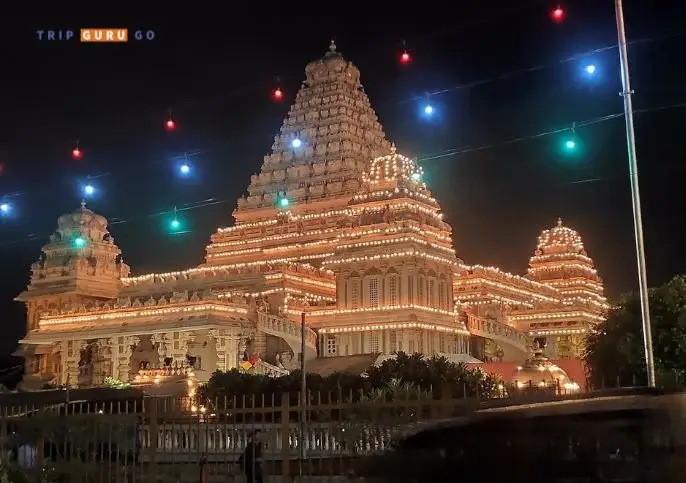 Temple Lighting Night View