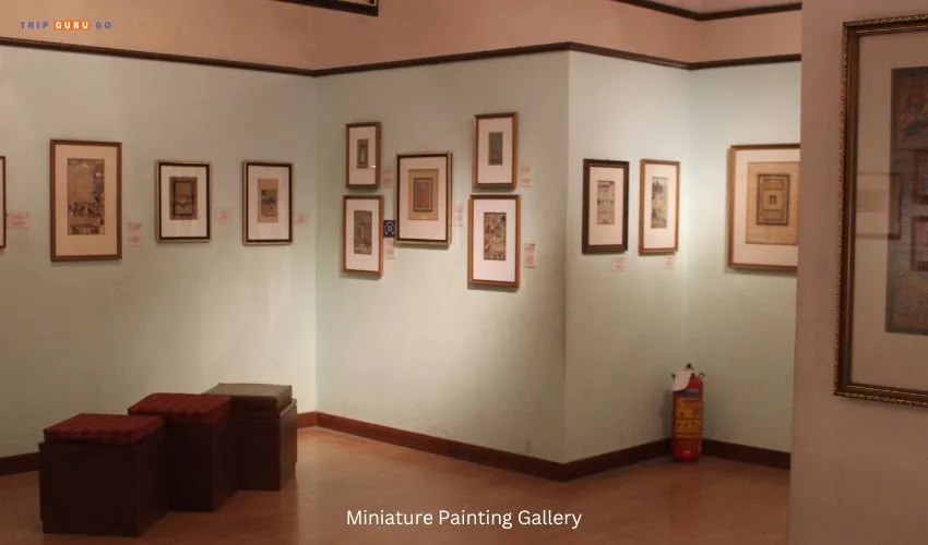 Miniature Painting Gallery at national museum of india