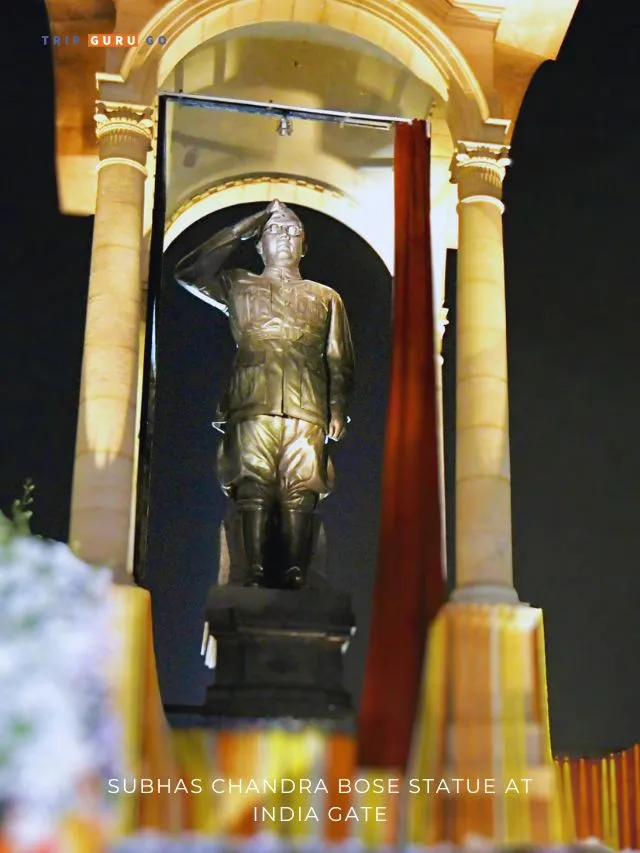 Subhas Chandra Bose Statue at India Gate