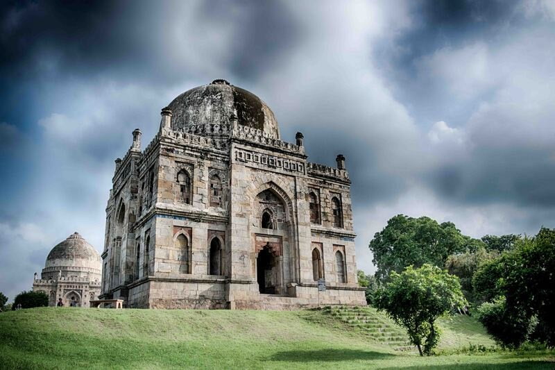 Shisha Gumbad at Lodhi Garden