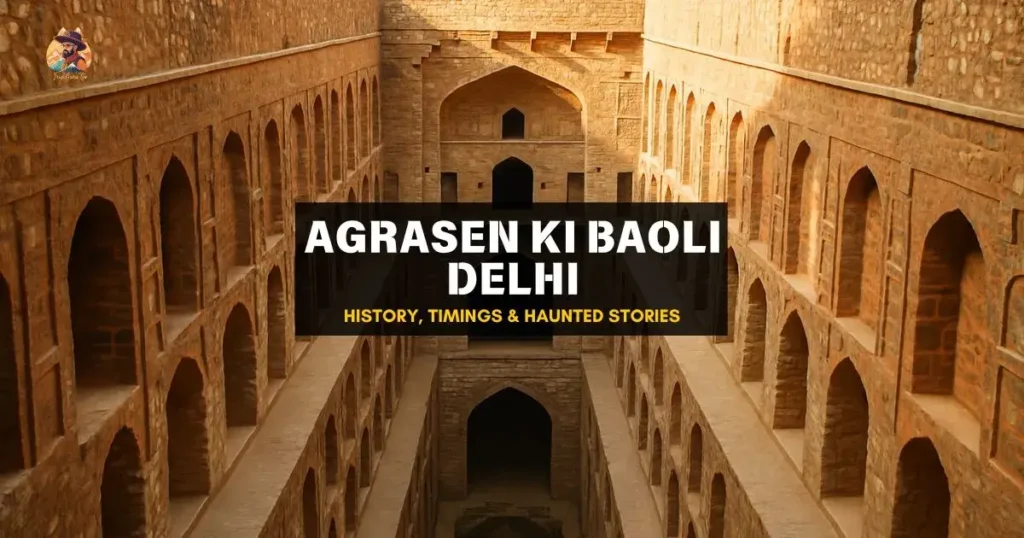 Agrasen ki Baoli Delhi – Ancient stepwell with arches, levels, and depth showing its history, timings, and haunted vibe