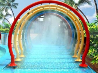 Rainbow Water Rides at Just Chill Water Park
