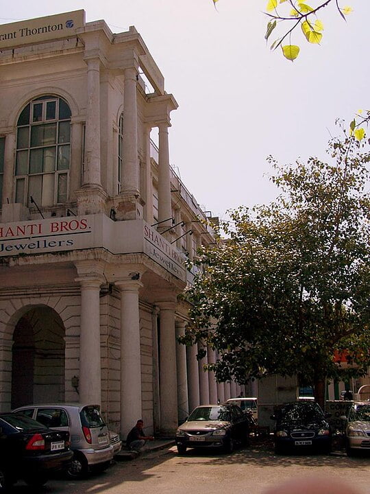 Typical Georgian buildings