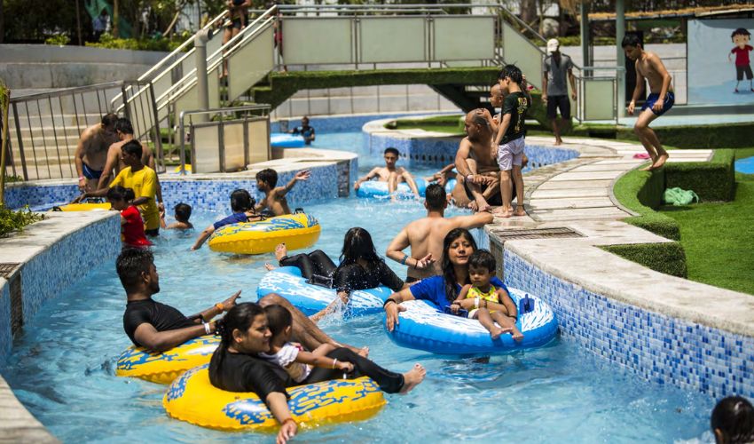 Slow Flow Ride at Atlantic Water World