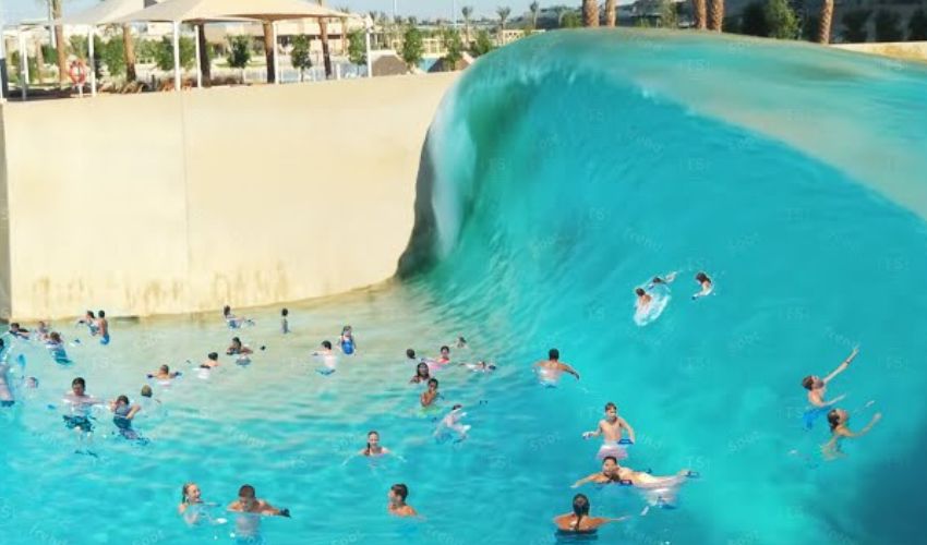 Wave Attach Ride at Kalindi Kunj water park