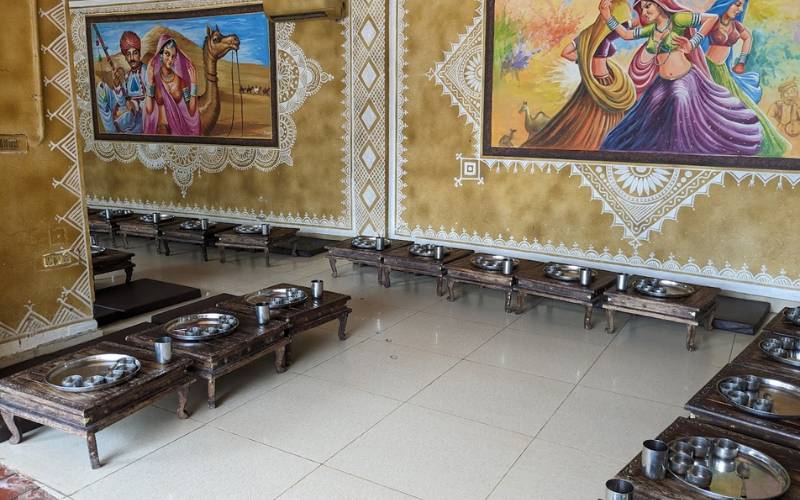 Authentic Indian cuisine served at Chokhi Haveli