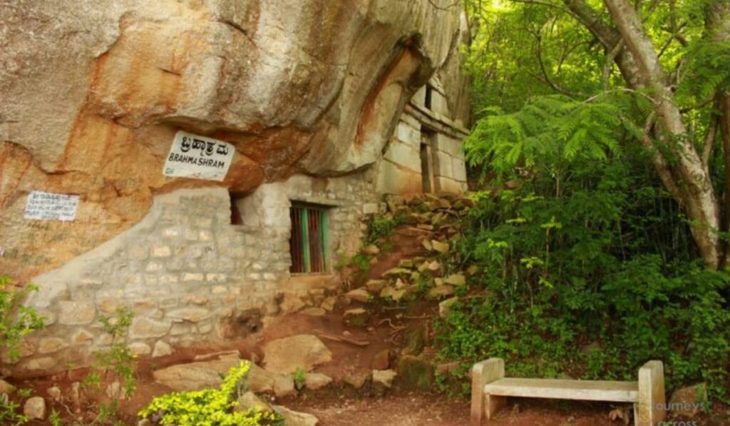 Serene Brahmashram Cave, Nandi Hills