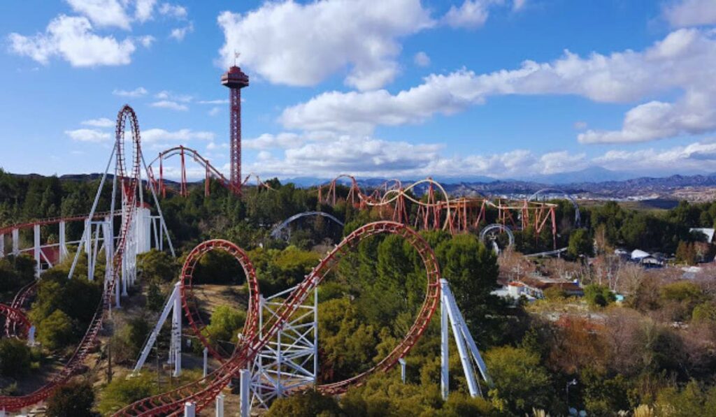 Six Flags Magic Mountain Adventure Theme Park