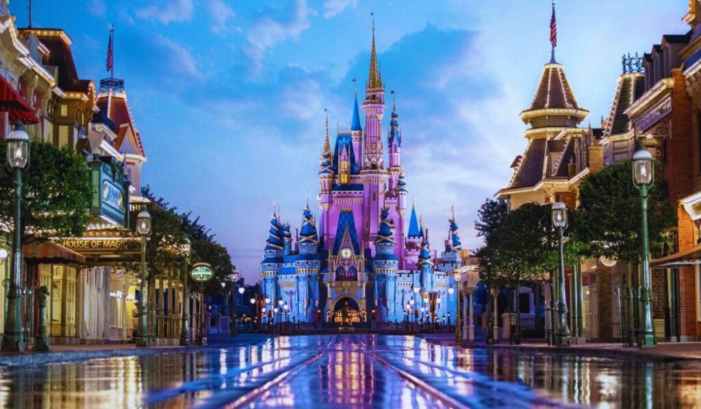Walt Disney World Adventure Theme Park in Orlando, Florida