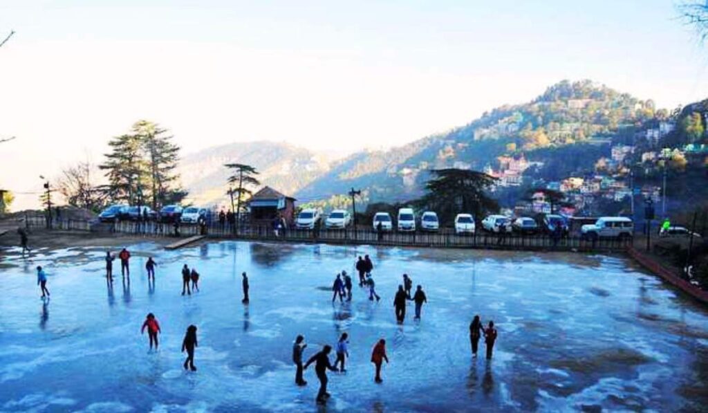 Ice Skating in Shimla