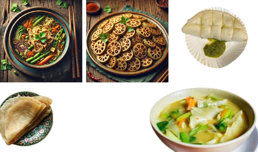 Traditional Himachali Cuisine with authentic flavors and dishes
