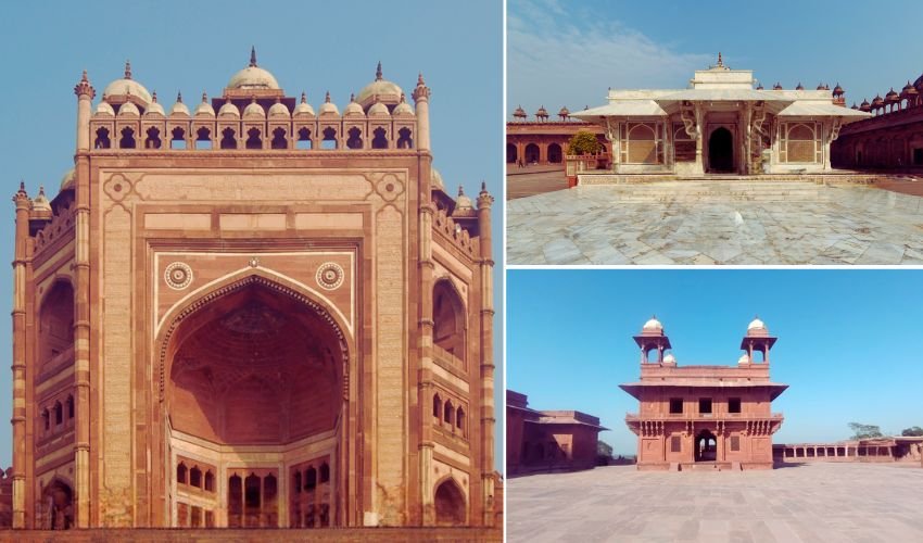 Fatehpur Sikri, famous historical place in India and UNESCO World Heritage Site