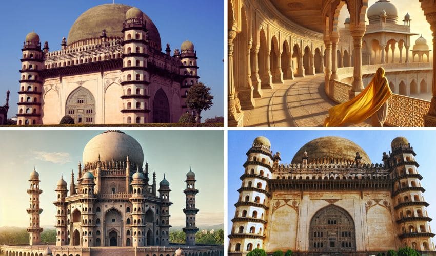 Gol Gumbaz in Bijapur, showcasing India’s rich architectural history