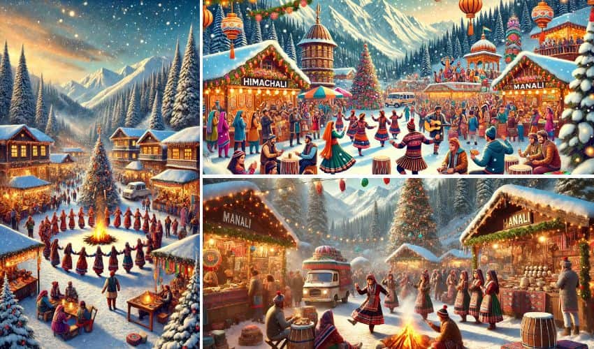 Traditional Himachali Winter Festival in Manali