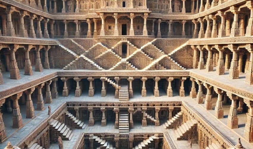 UNESCO-listed Rani ki Vav in Gujarat, a key historical and cultural site in India.