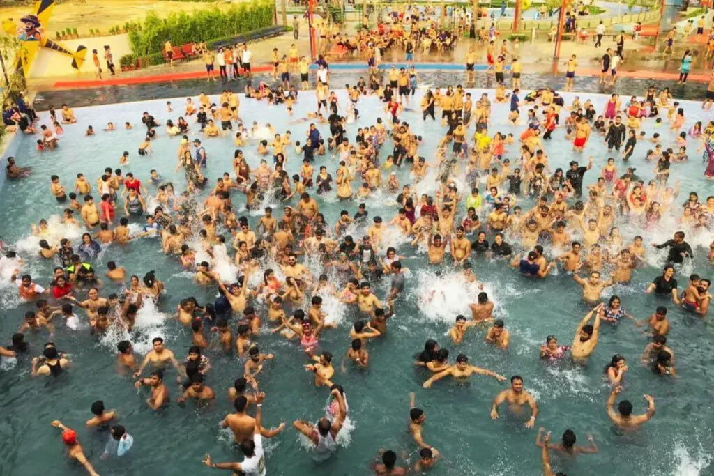 Atlantic water world park family ride 