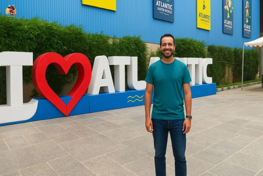 I Love Atlantic photo spot at Atlantic Water World Delhi