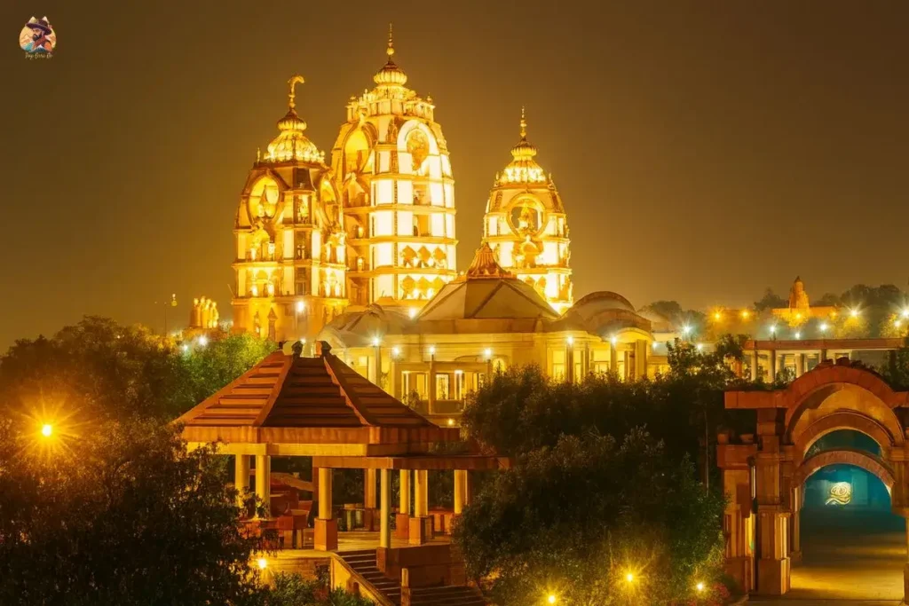 ISKCON Temple East of Kailash Janmashtami 2025 night celebration