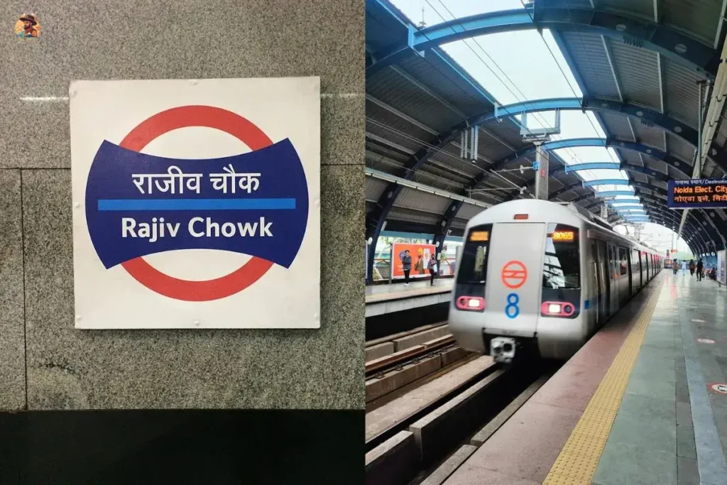 rajiv chowk metro station