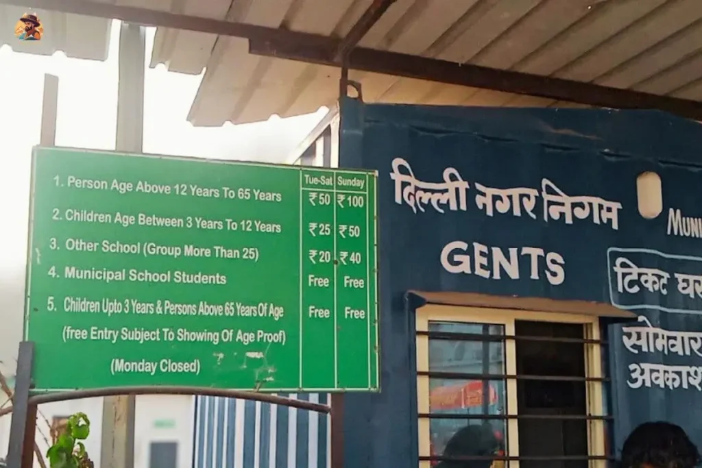 ticket counter of Waste to Wonder Park