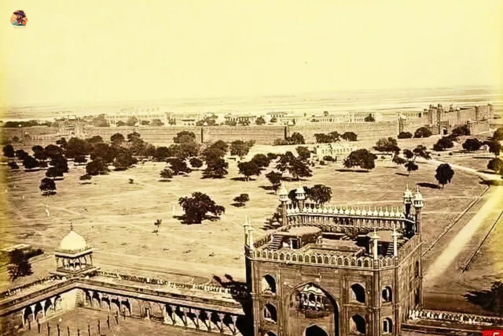Historic photo of Jama Masjid Delhi