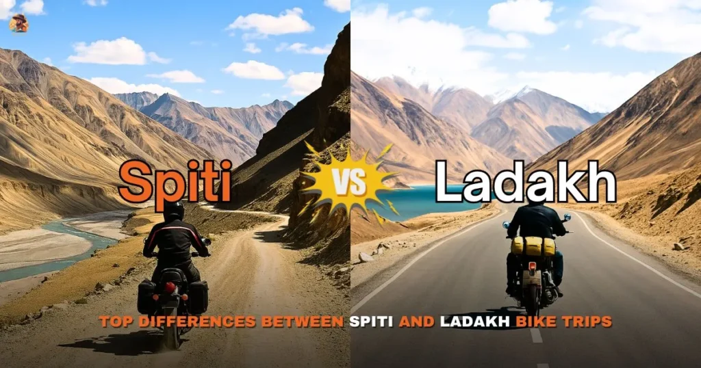 Spiti vs Ladakh: Top Differences in Bike Trip Experience
