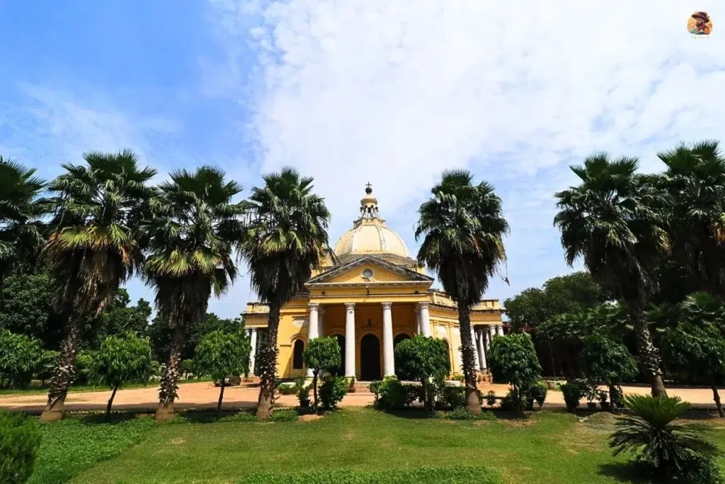 Entrance of St. James’ Church Delhi in soft morning light