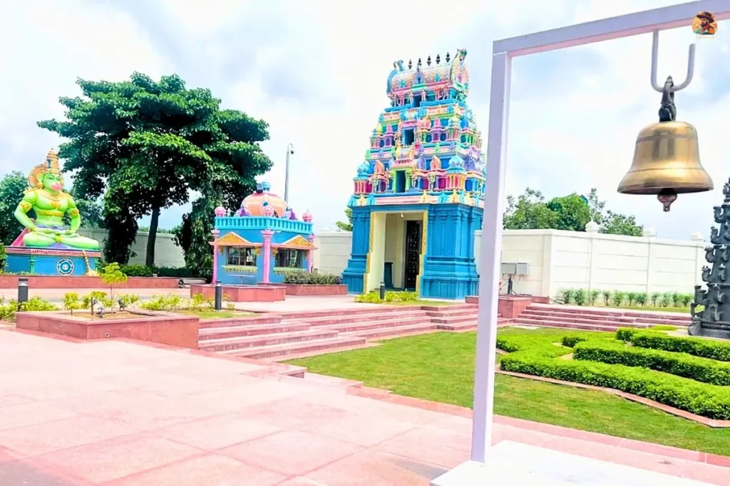 Lane outside the Sankat Mochan Hanuman Mandir Aerocity View