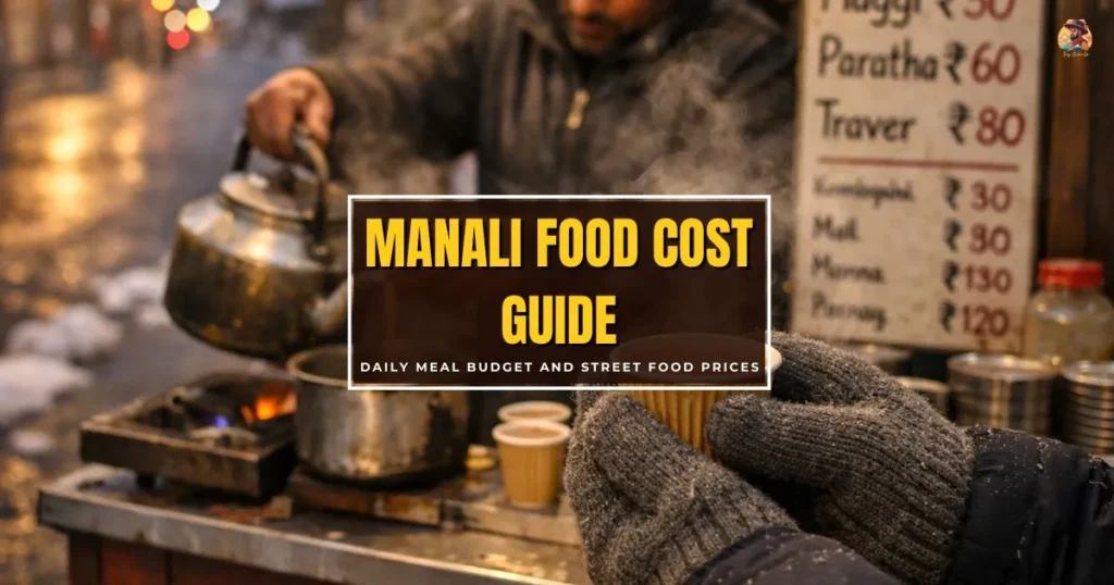 Manali food cost daily budget and street food price comparison at local dhaba