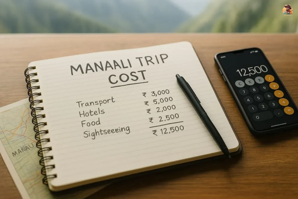 Manali Trip Cost Breakdown