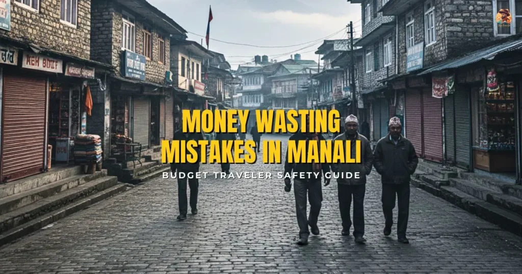 Money Wasting Mistakes in Manali