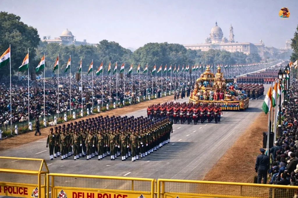Republic Day security Parade
