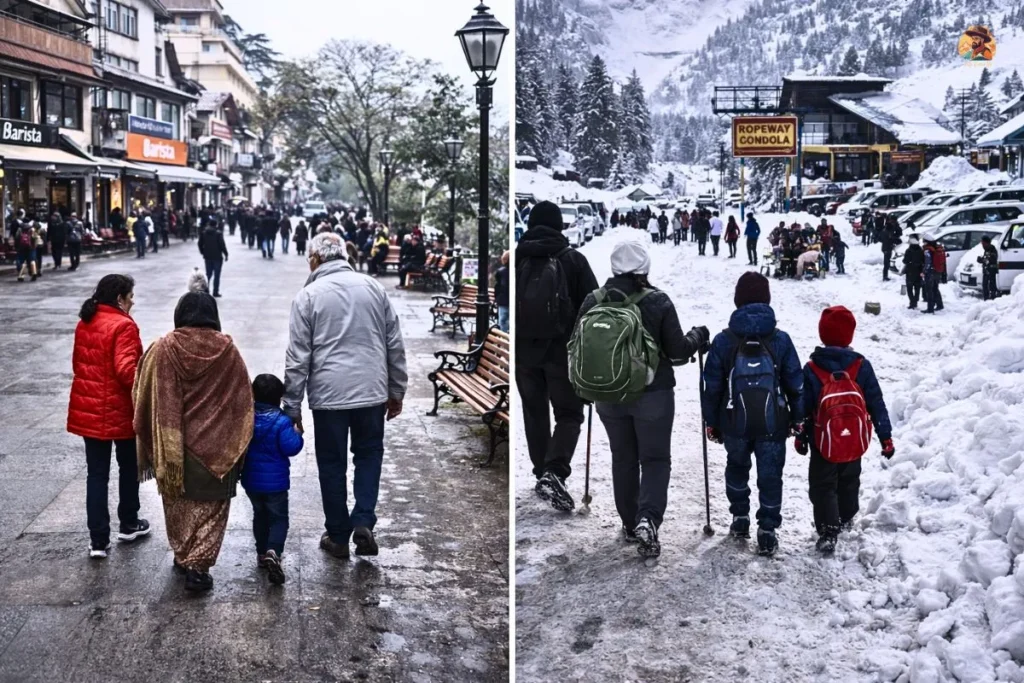 Shimla or Manali which is better for family trips in Himachal Pradesh