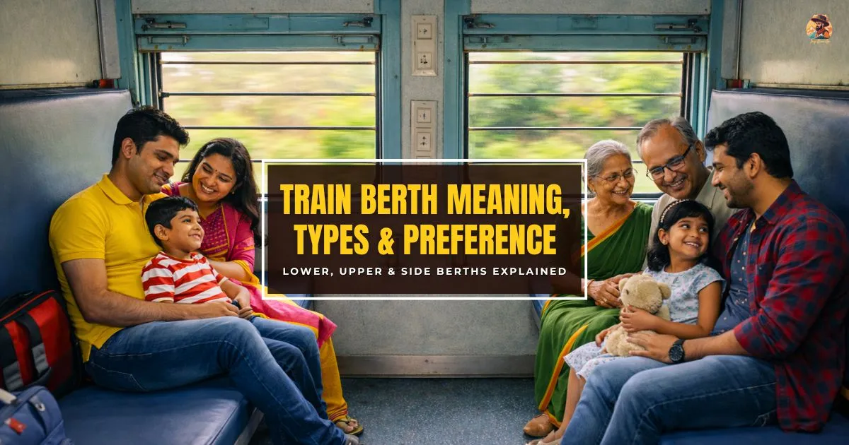 Train Berth Meaning, Types & Preference: Lower, Upper, Side