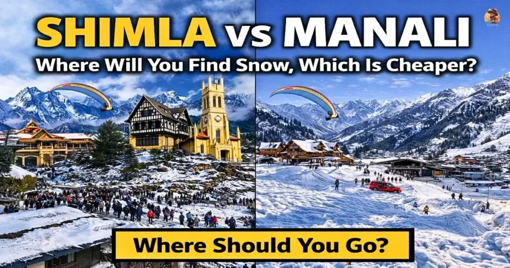 Which place to go first Shimla or Manali for first time travelers