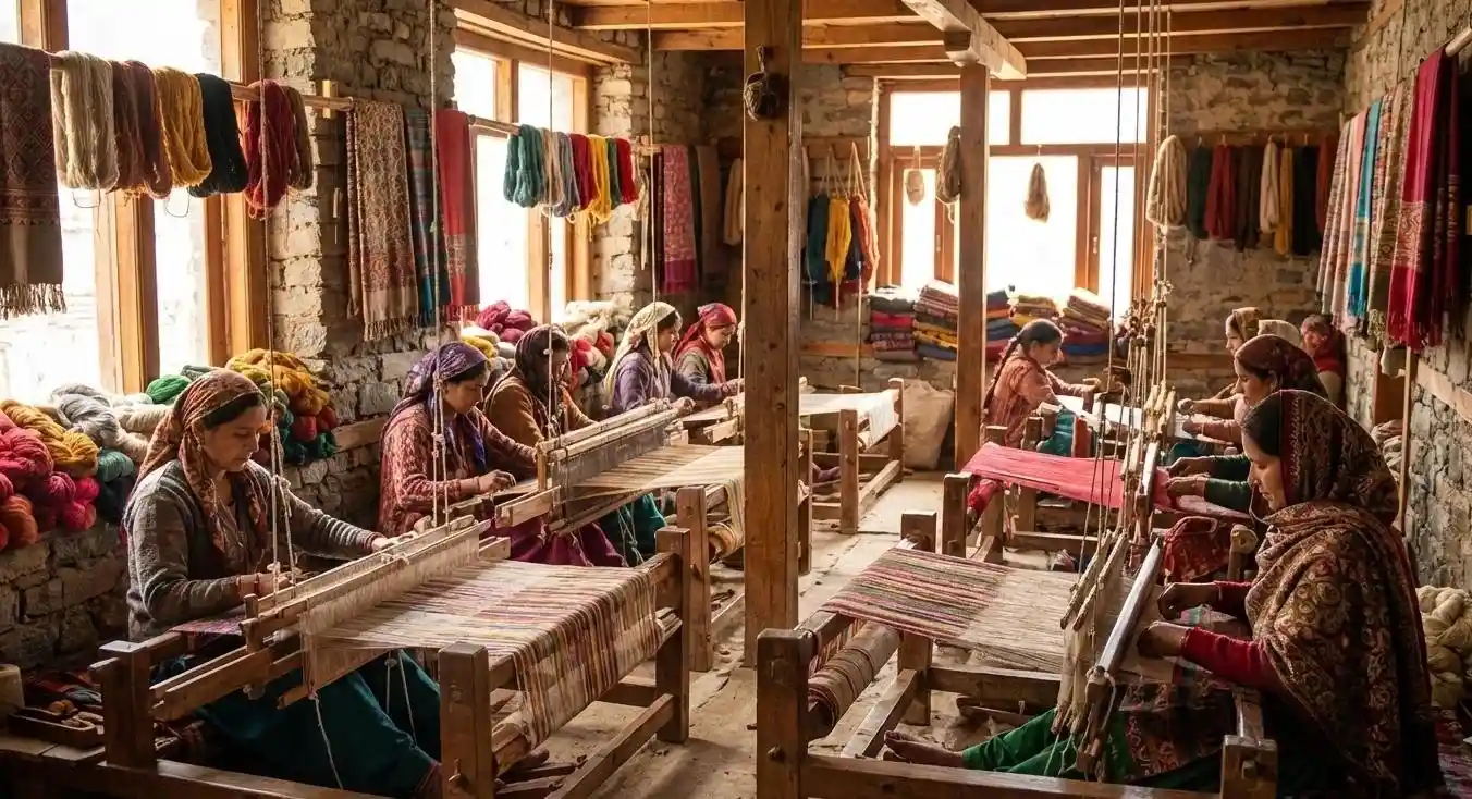Kullu Shawls