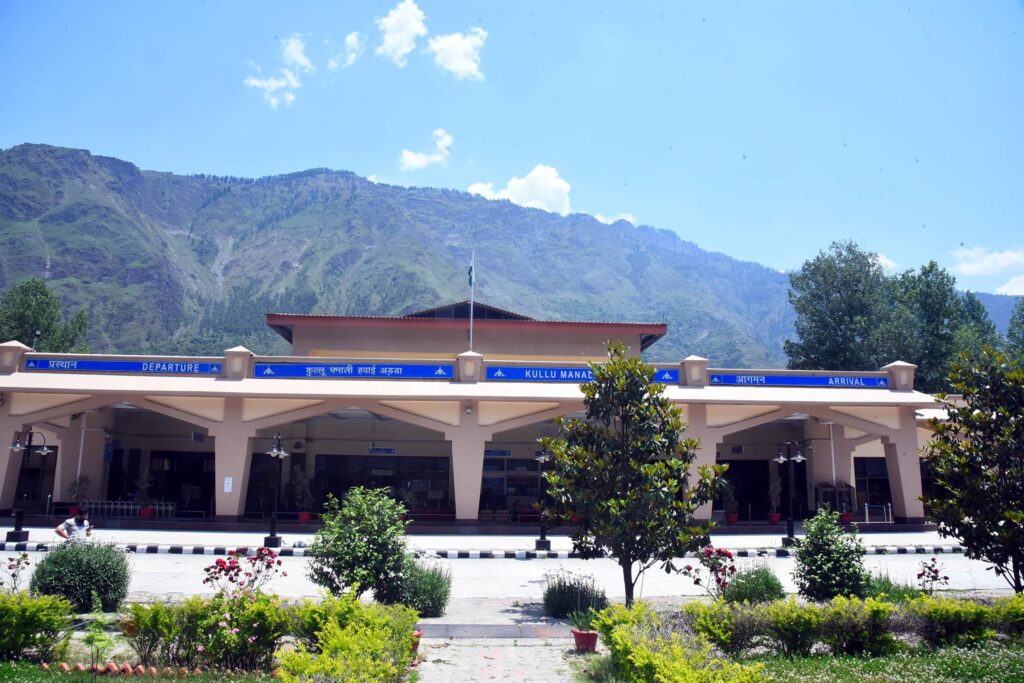 Kullu–Manali Airport at Bhuntar