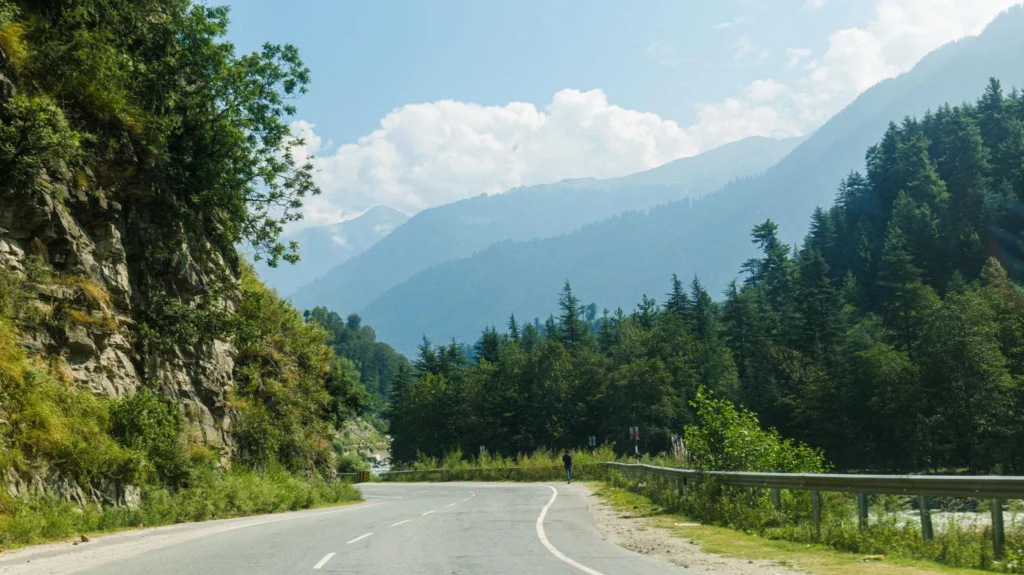 Manali to Kasol Distance and Travel