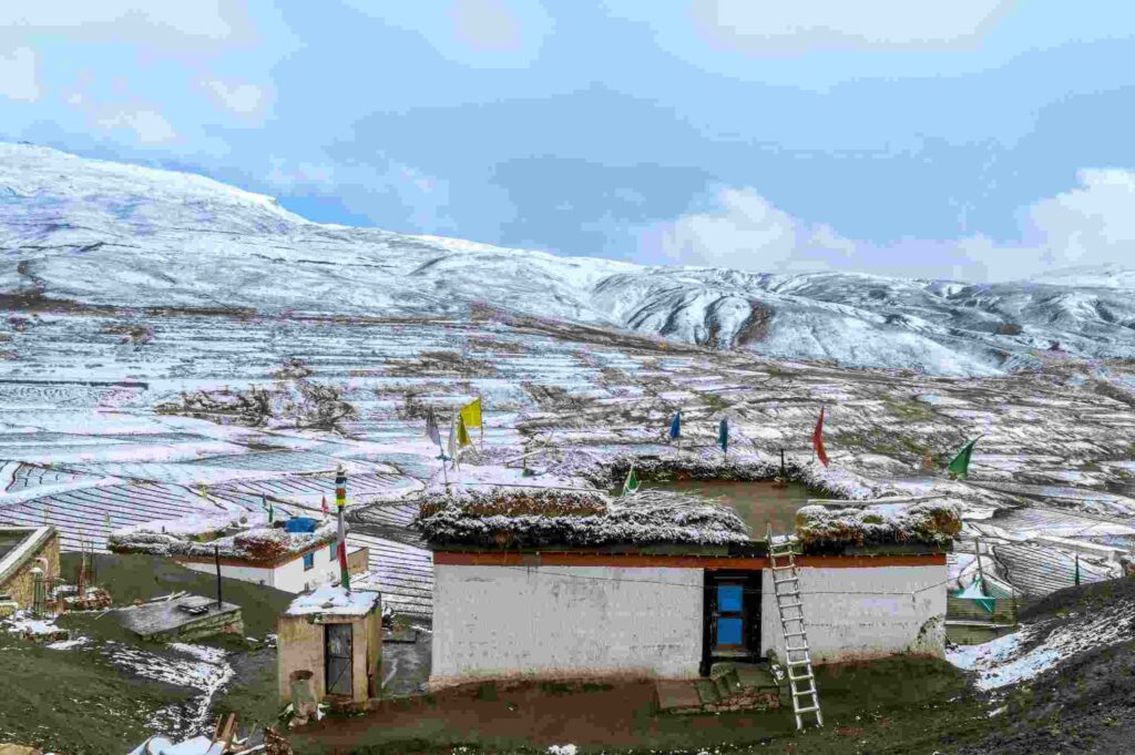 Snowfall Season spiti valley