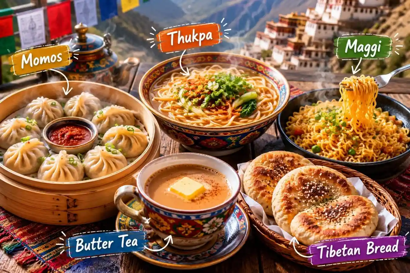 Food in Ladakh – Local Dishes, Best Dhabas & What to Eat in Leh