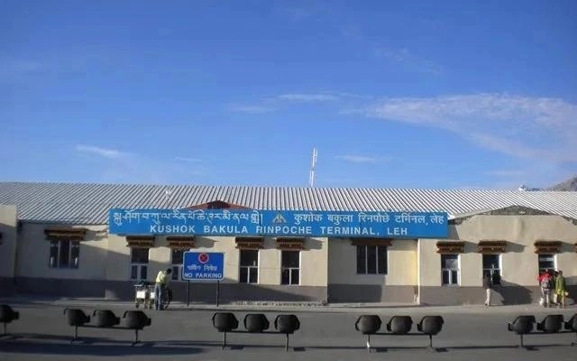 Kushok Bakula Rimpochee Airport in Leh, Ladakh