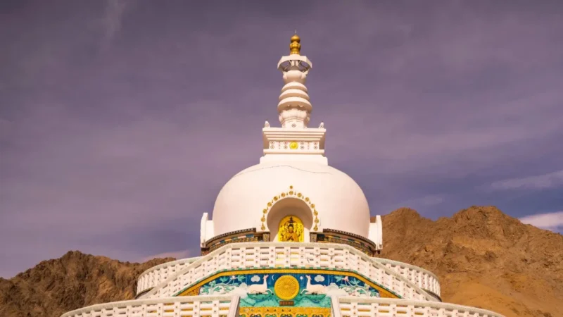 Shanti Stupa Leh – History, Sunset Views & Visitor Guide