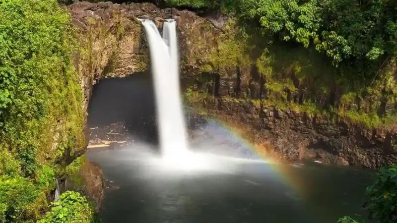 Discovering the Beauty of Rainbow Falls, Cherrapunjee